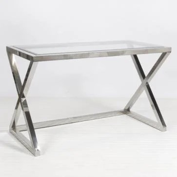 Mecox Maven X Nickel Desk