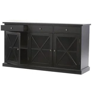Home Decorators Hampton Sideboard in Worn Black