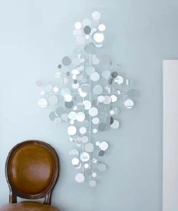 Kenneth Wingard Mirrored Op Art Large