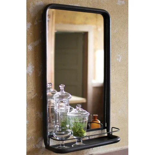 Home Decorators Collection Wesley Bathroom Mirror with Shelf