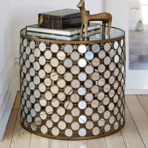 West Elm Deco Dot Side Table