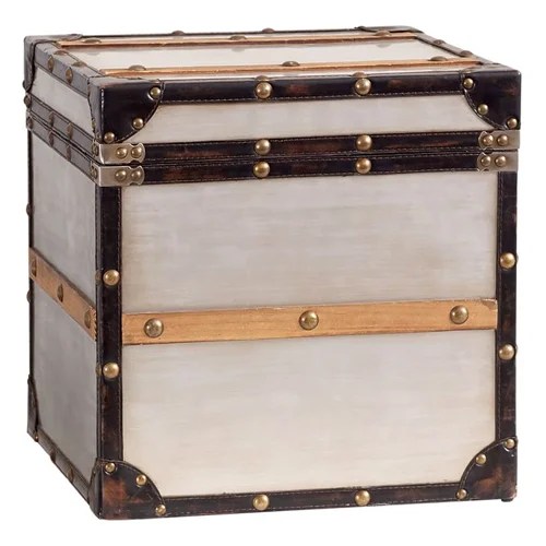 Pottery Barn Teen Collector's Metal Trunk Pottery Barn Teen Collector's Metal Trunk