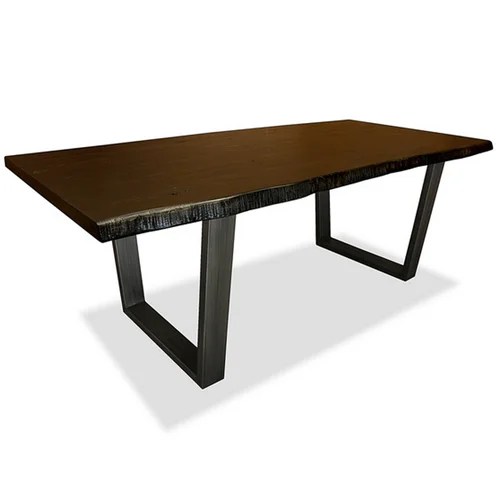 Overstock Made to Order Soho Live Edge Dining Table