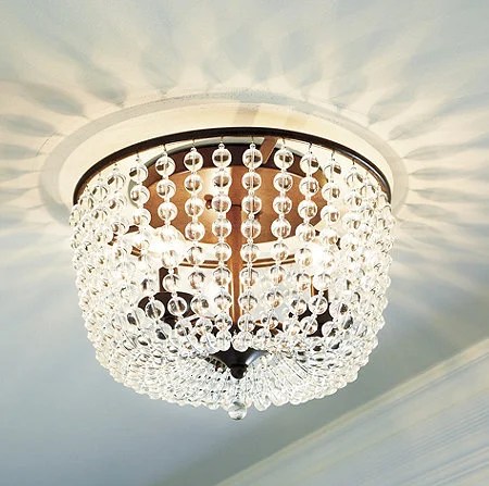 Ballard Designs Margeaux Ceiling Mount Chandelier