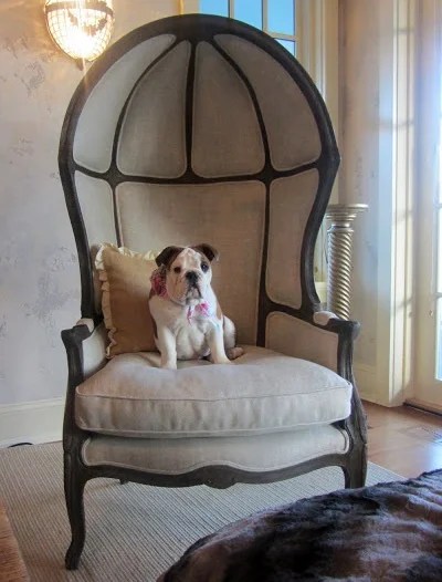 Restoration Hardware Versailles Burlap Backed Chair Restoration Hardware Versailles Burlap Backed Chair