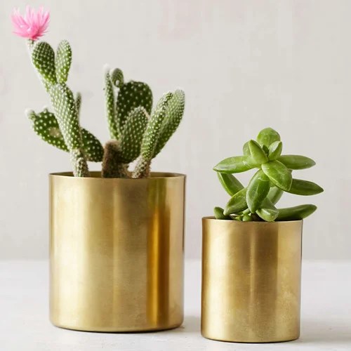 Urban Outfitters Mod Metal Small Planter Urban Outfitters Mod Metal Small Planter