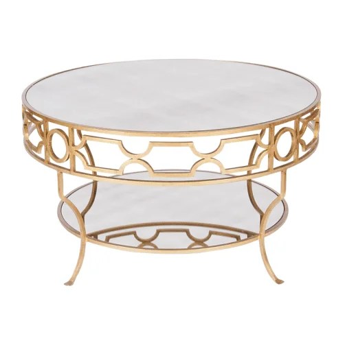 Worlds Away Treillage Coffee Table