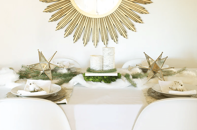 Decorating your table for holiday entertaining with Copy Cat Chic and Pier 1 Imports