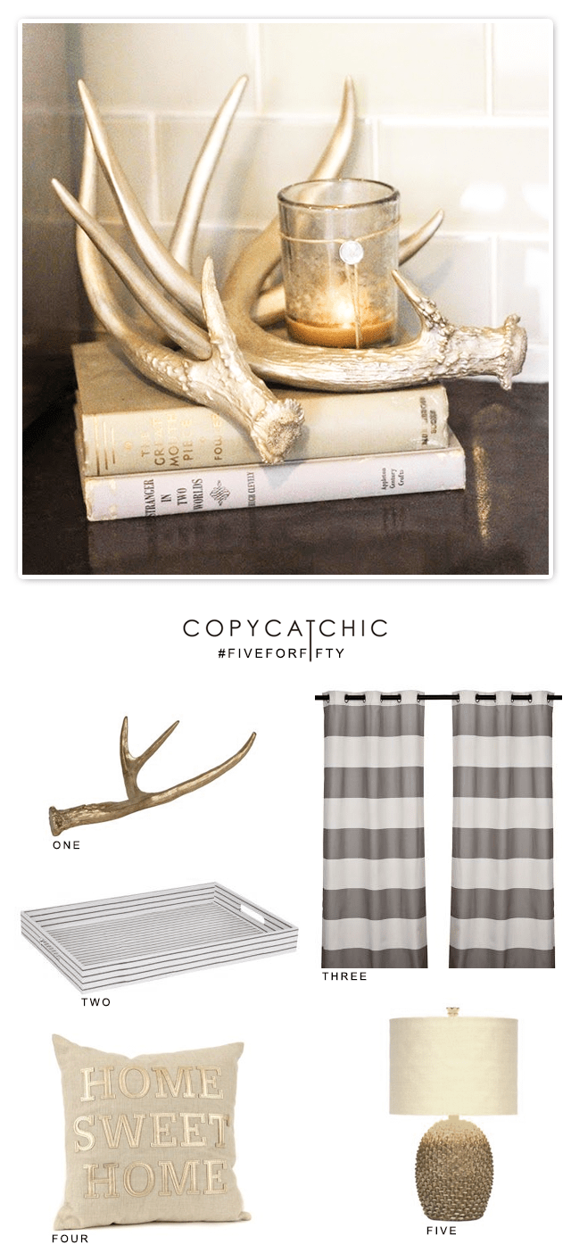 Copy Cat Chic | Five of my favorite home decor items from Kirkland's for under $50.