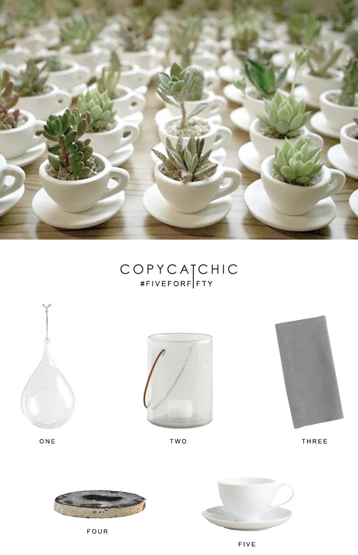 Five finds for under $50 for a spring time tea party with Copy Cat Chic and Cost Plus World Market.