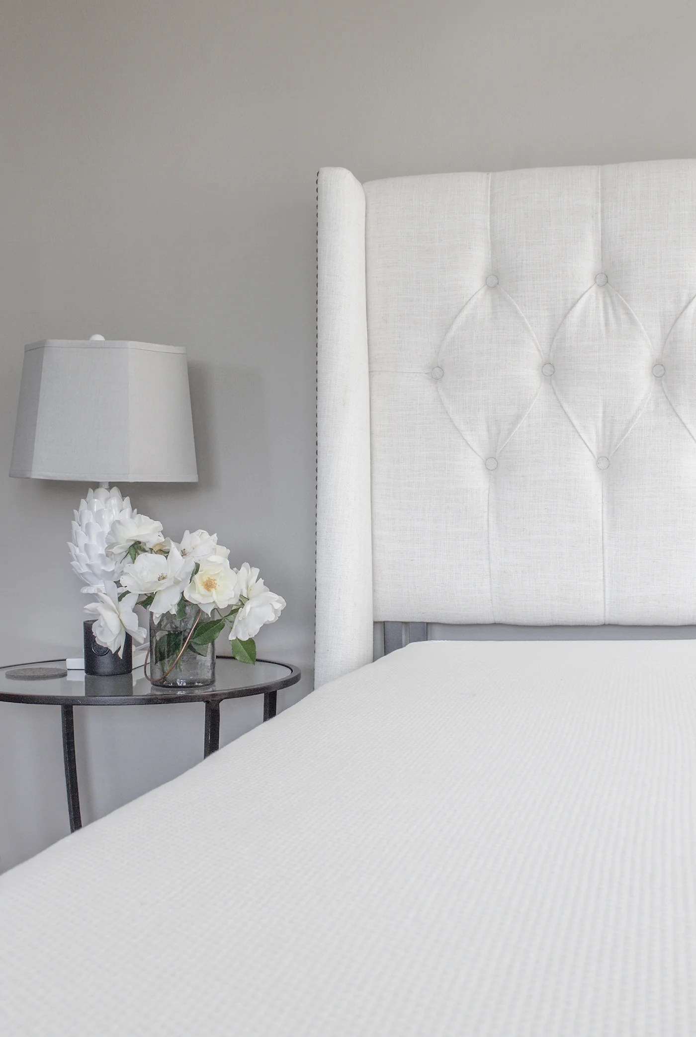 Reviewing our new organic, natural latex, memory foam Essentia matress | Copy Cat Chic