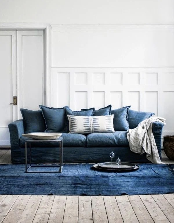 Our favorite popular indigo blue decor by Copy Cat Chic luxe living for less budget home decor | Indigo blue home trends, accessories and furnishings