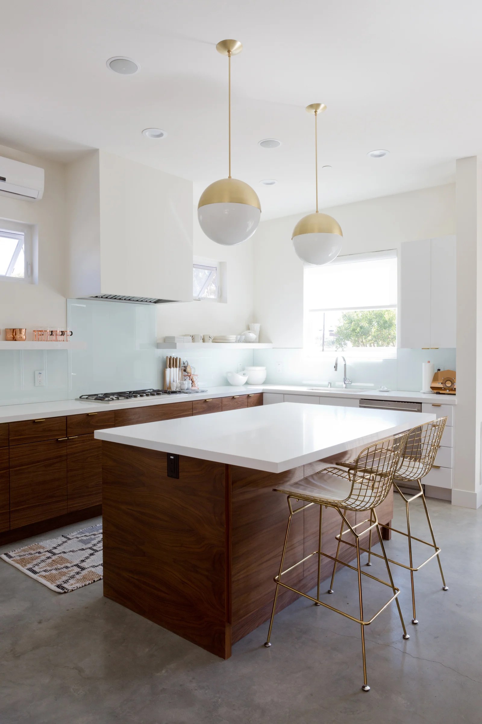 Rejuvention Cedar & Moss Pendant $209 vs World Market Hailey Pendant $70 brass globe pendant look for less copycatchic luxe for less budget home decor