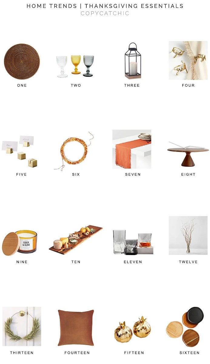 thanksgiving table decor for less, copycatchic luxe living for less, budget home decor and design, daily finds, home trends, sales, budget travel and room redos