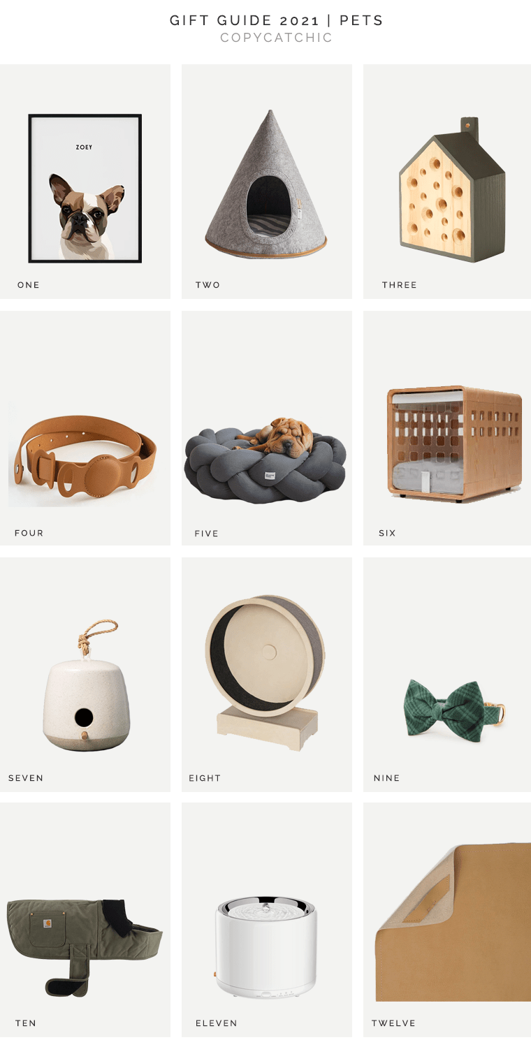 Holiday Gifts for all types of pets | Copy Cat Chic favorites for 2021 quality, minimalist, modern, practical, reasonably-priced, curated gift ideas for dogs, cats, and fish this holiday season! | Luxe living for less