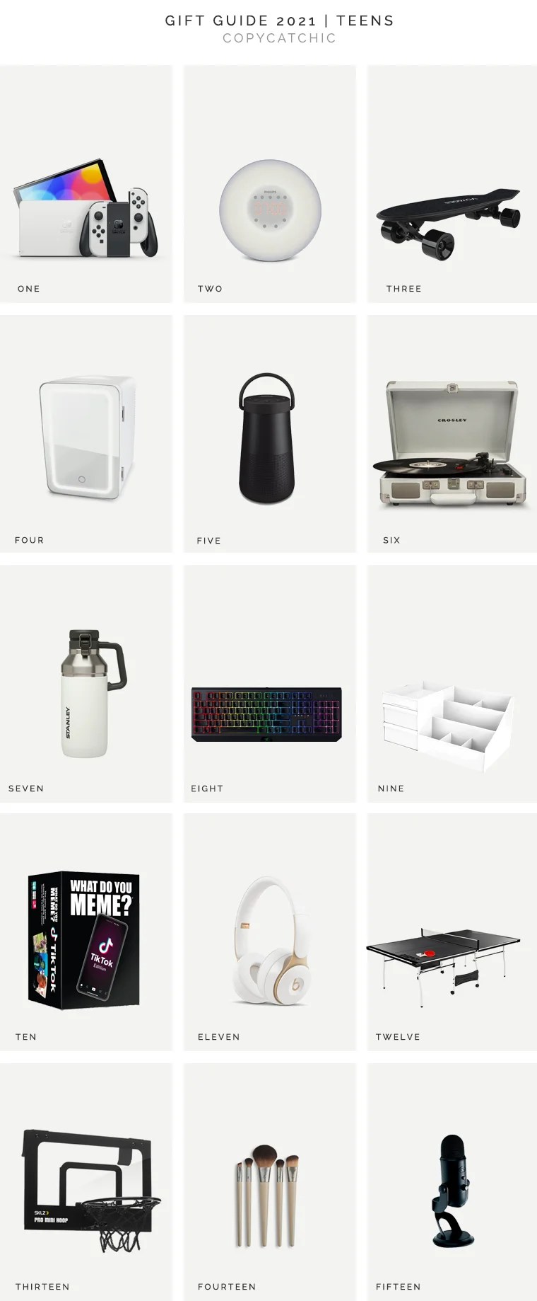 Holiday Gifts for Teens | Copy Cat Chic favorites for 2021 quality, minimalist, modern, trendy, fun, practical, reasonably-priced, curated gift ideas for teens this holiday season from Walmart! | Luxe living for less