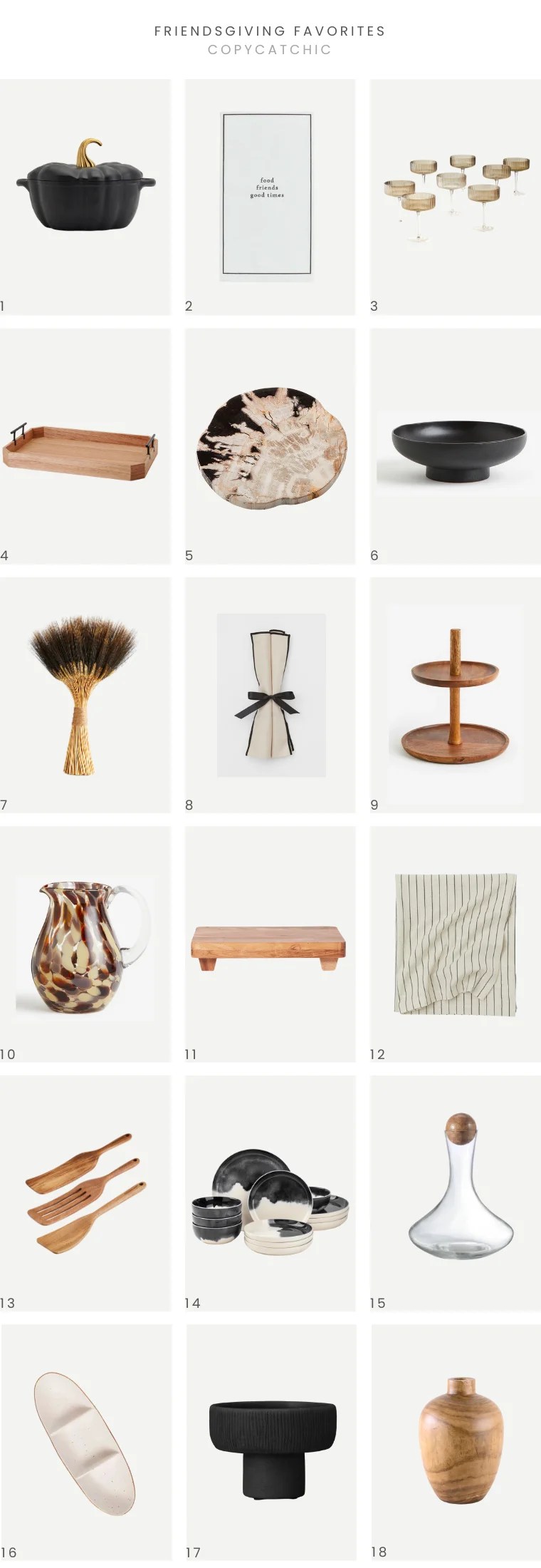 Friendsgiving dinner favorites copycatchic. Neutral, modern, high contrast, Simple, clean and easy Thanksgiving decor and entertaining set up for a modern Friendsgiving table with festive, seasonal touches. copycatchic luxe living for less budget home decor, easy entertaining, budget travel, home trends and design daily finds, daily dupes and room inspiration