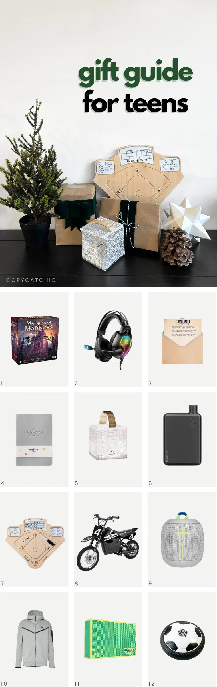 Holiday Gifts for tweens, teens, boys and girls | Copy Cat Chic favorites for 2023 chic, minimalist, modern, gorgeous curated gift ideas for all of the deserving teens in your life this holiday season! | Luxe living for less