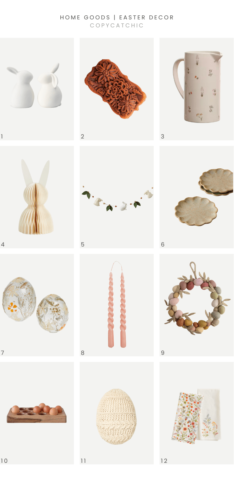 easter decor for less, spring home goods, easter spring party, easter 2024 decor, copycatchic luxe living for less, budget home decor and design, daily finds, home trends, sales, budget travel and room redos
