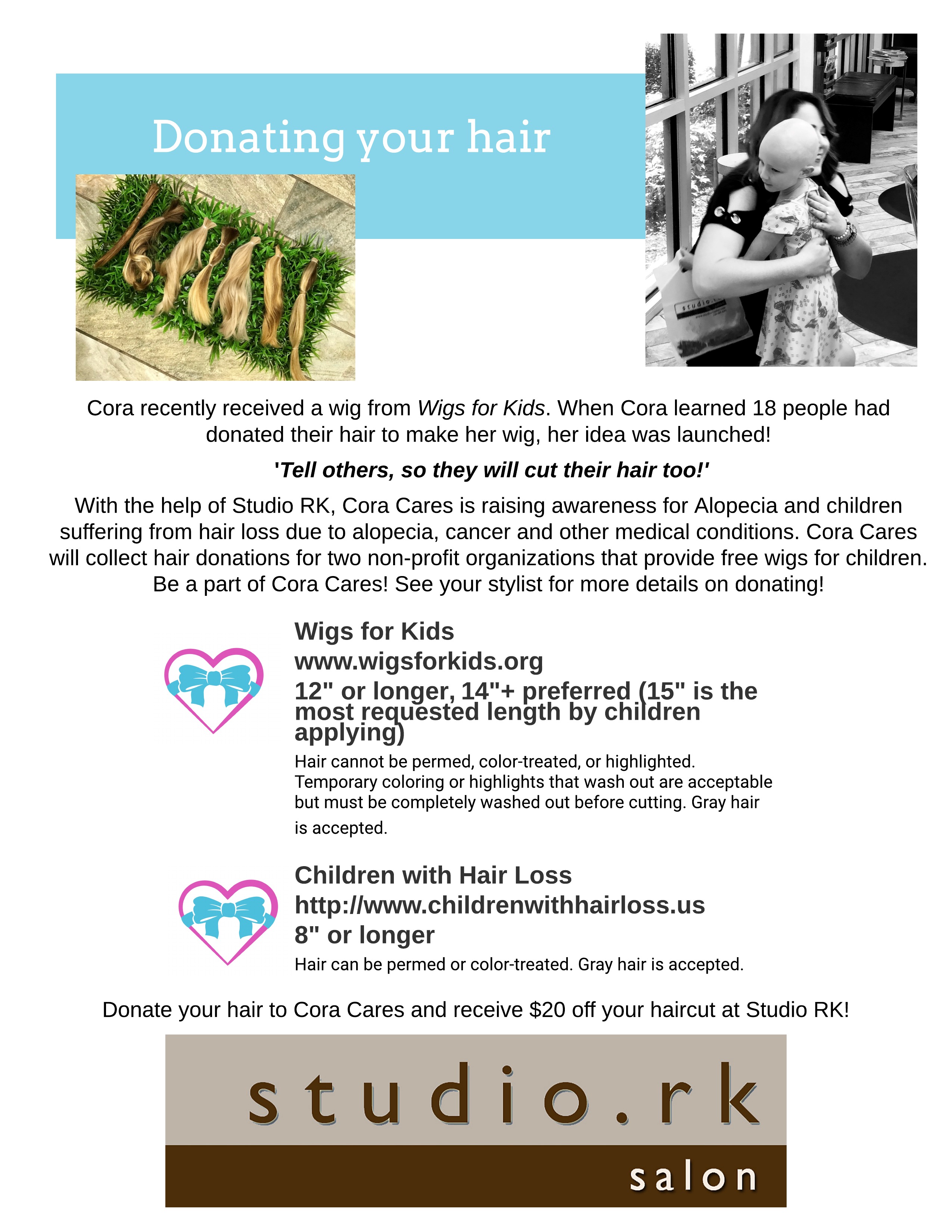 Donation Details Cora Cares