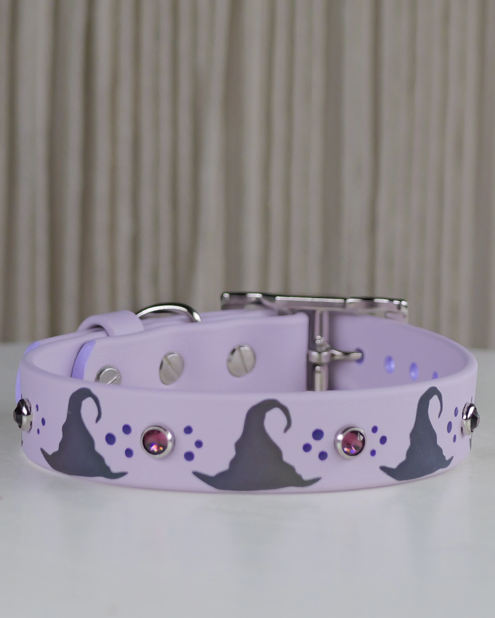1” Witchy Vibes Halloween Dog Collar