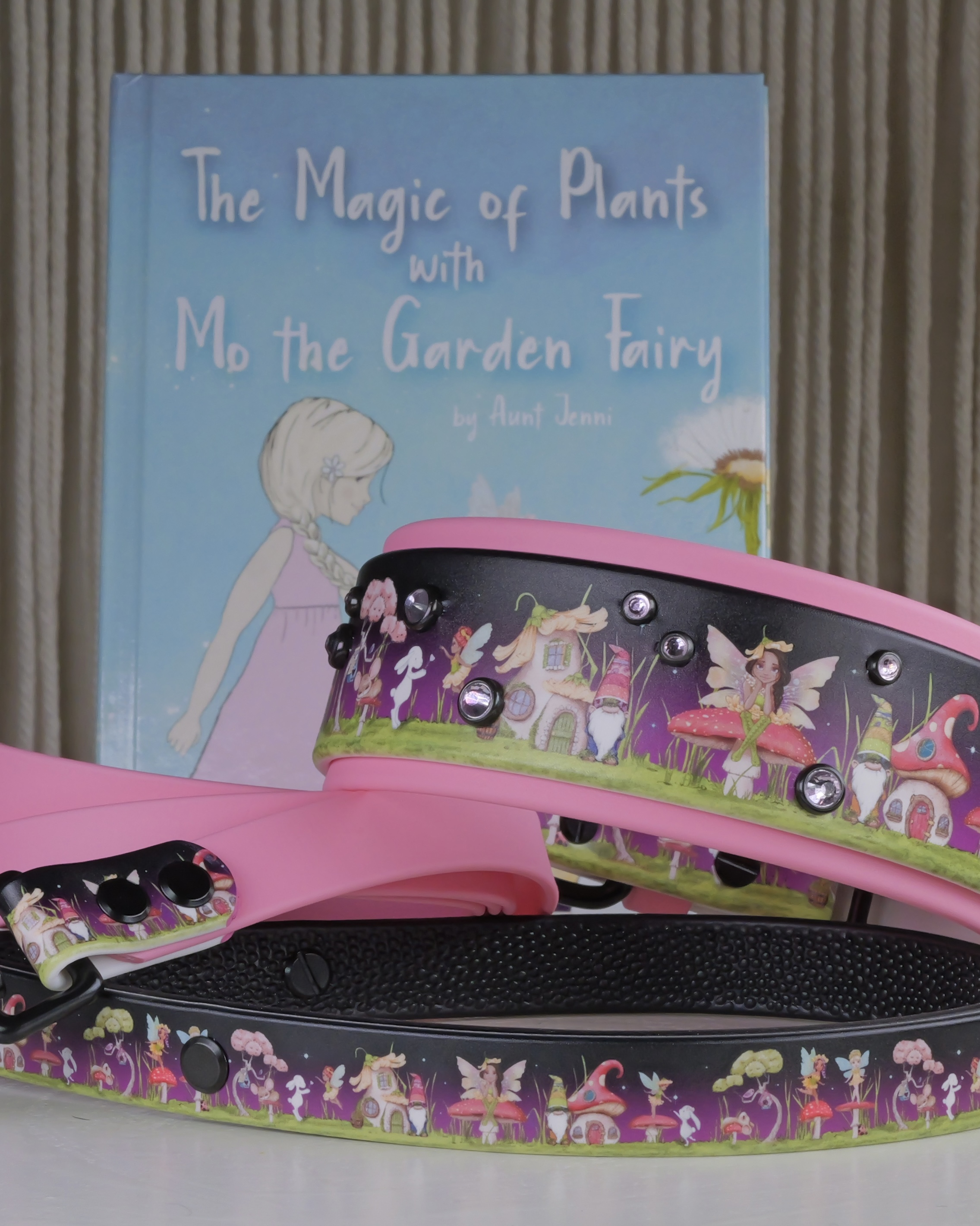 mo the garden fairy collar and leash bundle