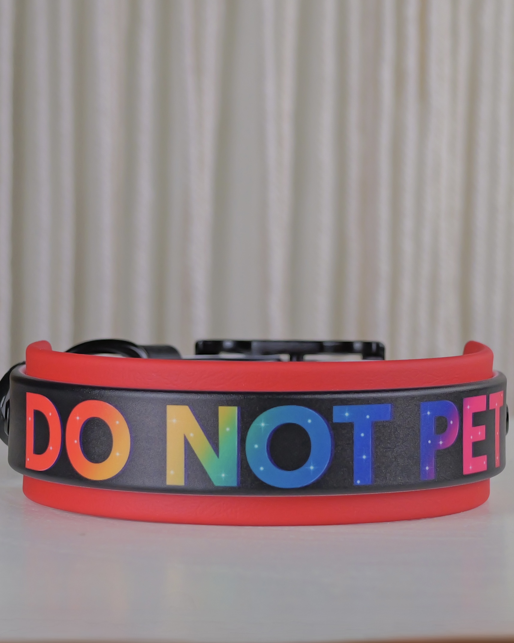 do not pet dog collar
