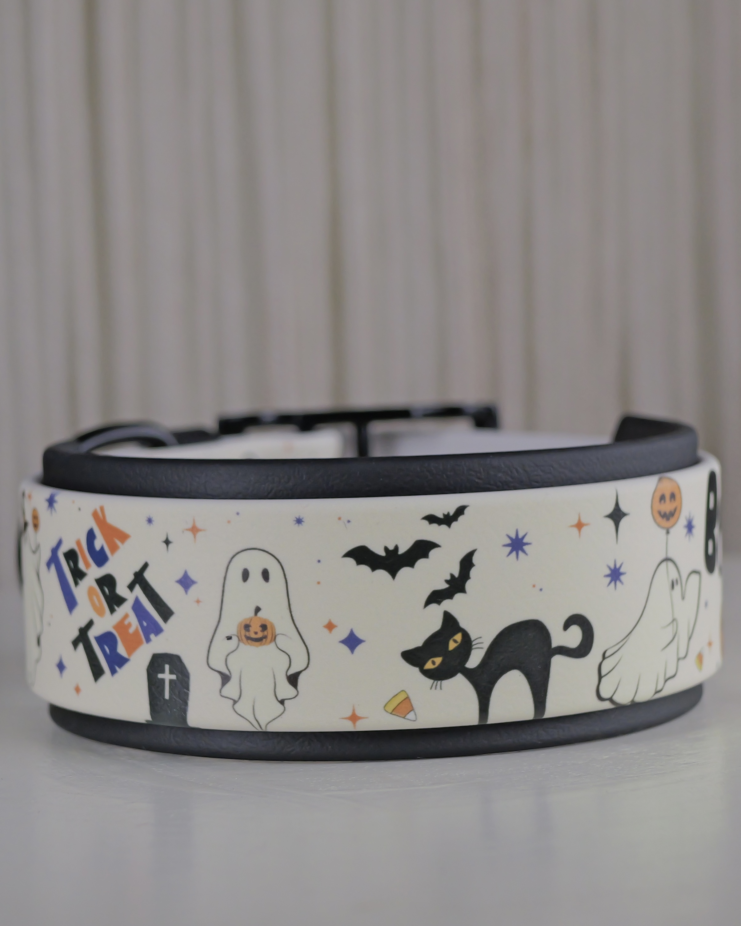 vintage halloween dog collar