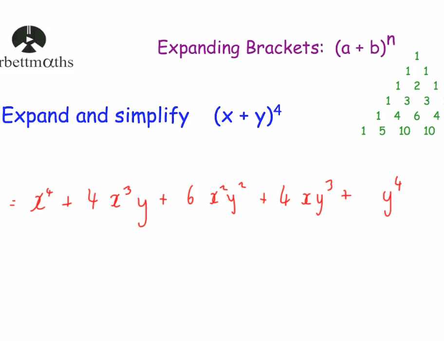 Pascal Multiplication Example Pascal – Corbettmaths