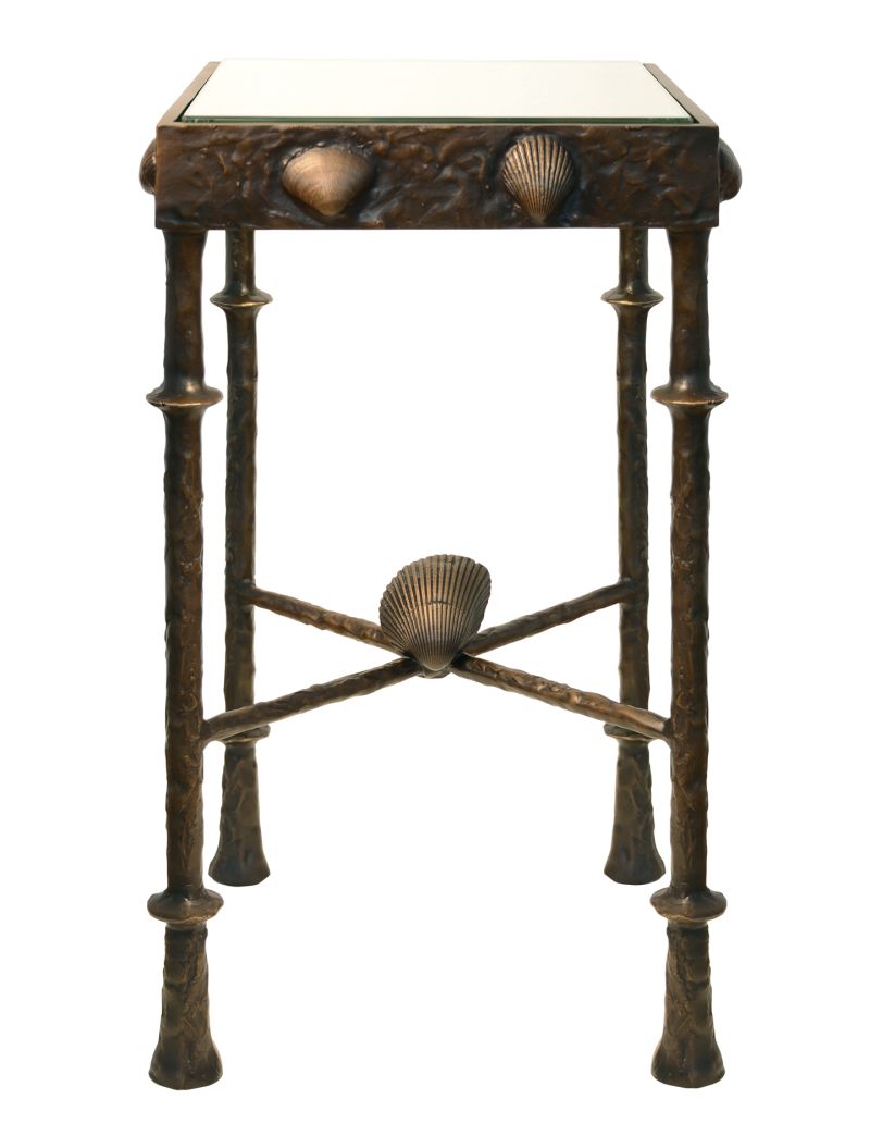 Column Table Tall Corbin Bronze - Download Amazing Space Background | 8K