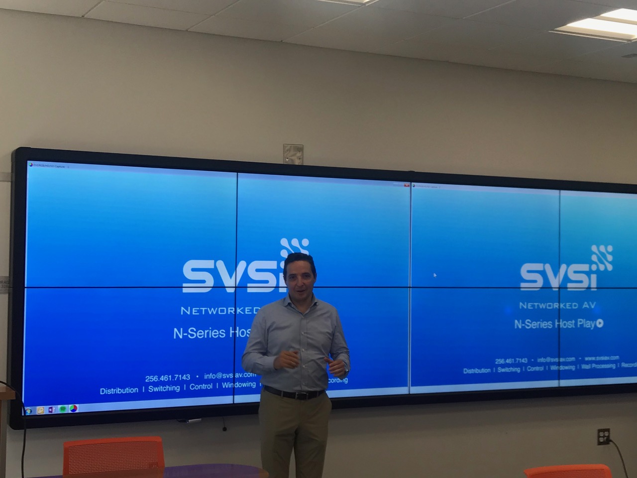 Visita a la Universidad de Clemson para conocer sus instalaciones junto al profesor Kumar