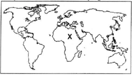 Wilayah sebaran fauna di dunia yang diberi tanda X&hellip;
