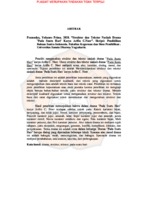 Analisis Naskah Drama Pelacur Dan Sang Presiden Karya Ratna Sarumpaet Dengan Pendekatan Feminisme Core 