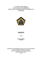 Pdf Analisis Wacana Naskah Drama Esok Di Neraka 