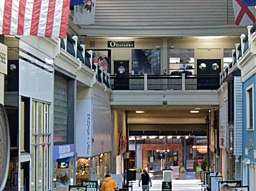 O Gallery - Modern Abstract Background - 4K