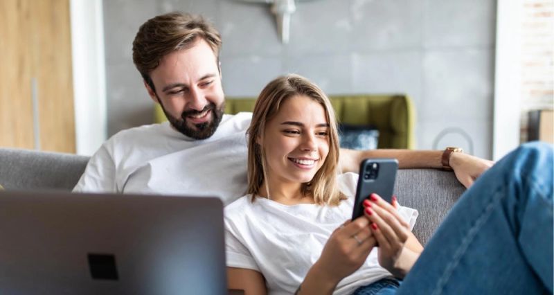 Custom Software Development Coreblue - Classic Geometric Art - Mobile