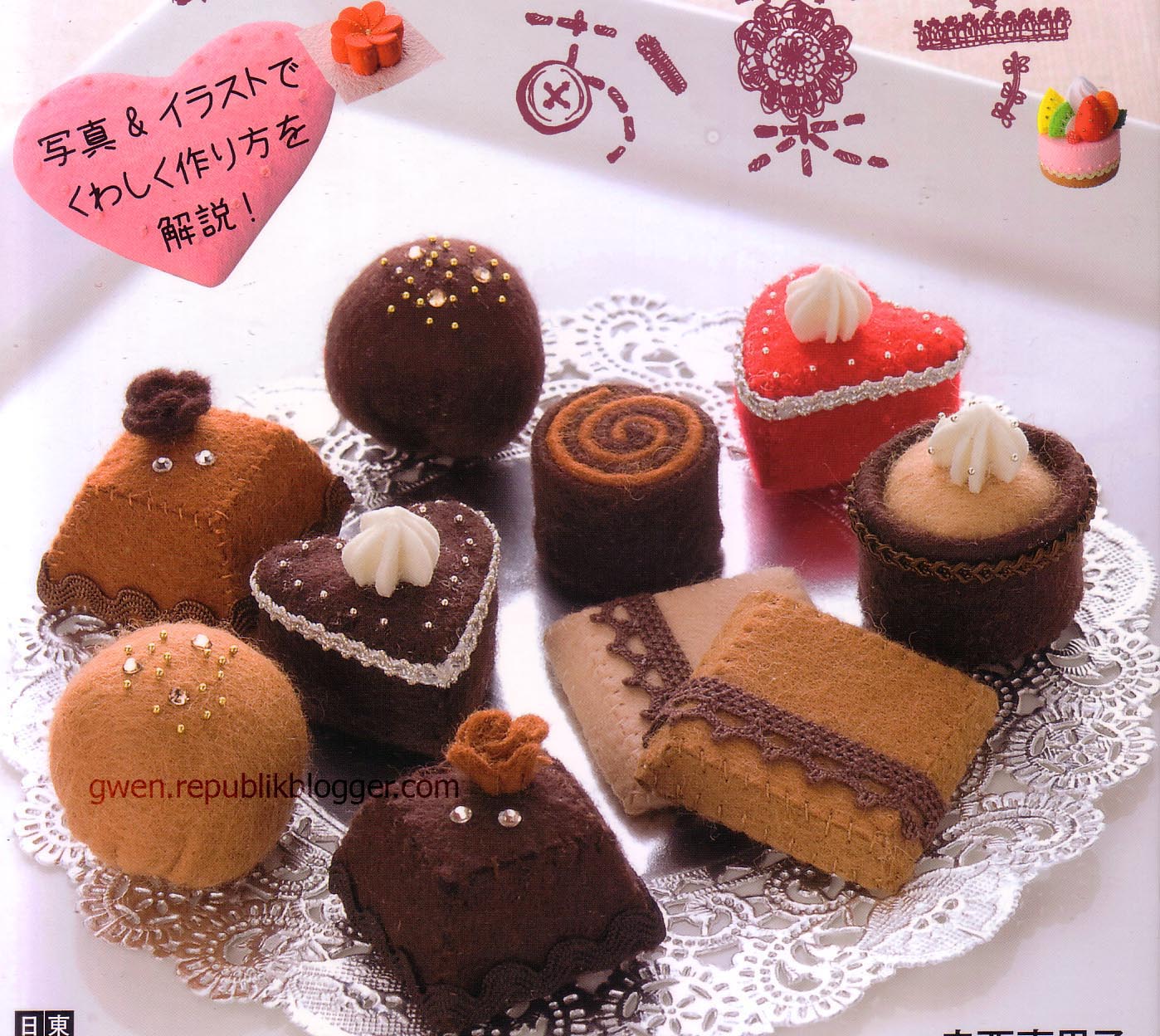 kreasi kain flanel, kerajinan flanel, kain flanel