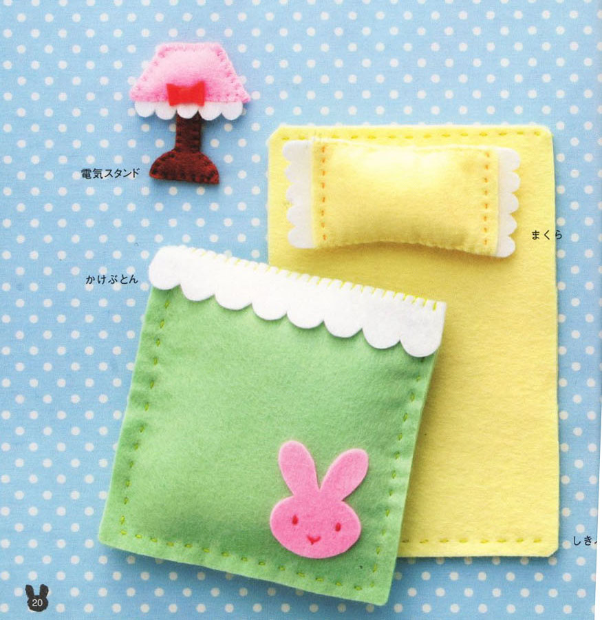 kreasi kain flanel, kerajinan kain flanel, kerajinan flanel, ebook flanel, Ebook Pola dan cara membuat Flanel