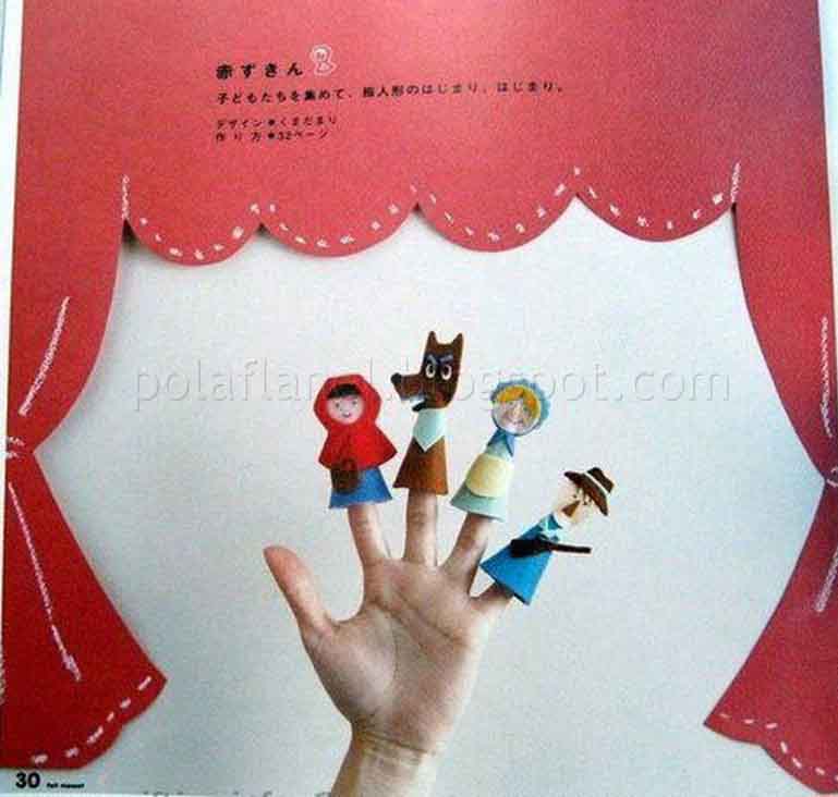 kreasi kain flanel, kerajinan kain flanel, kerajinan flanel, ebook flanel, Ebook Pola dan cara membuat Flanel