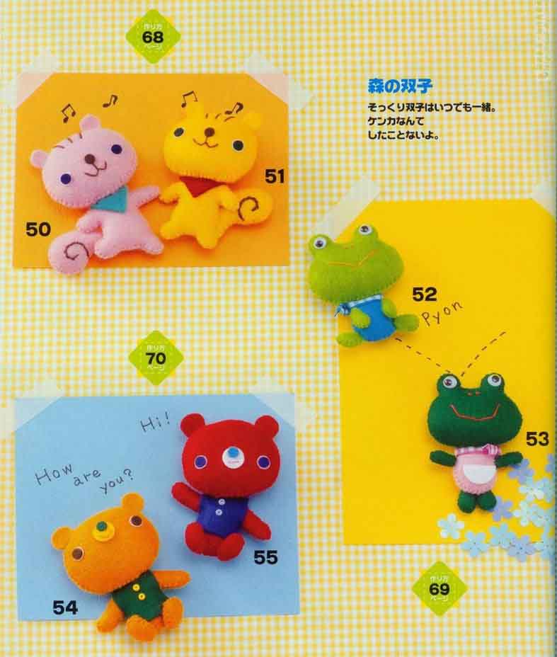 kreasi kain flanel, kerajinan kain flanel, kerajinan flanel, ebook flanel, Ebook Pola dan cara membuat Flanel