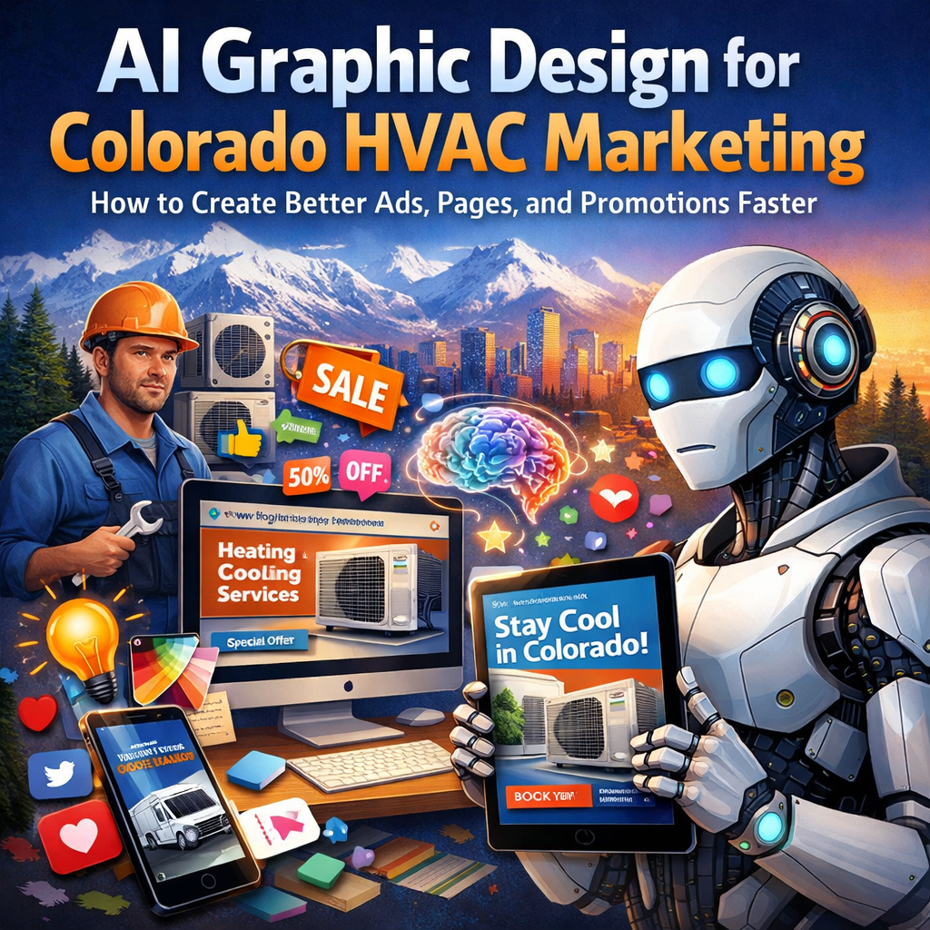 AI design tools help HVAC companies create marketing faster.