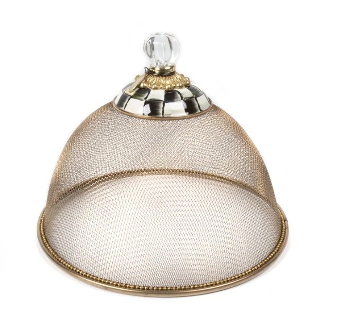 Mackenzie Childs Courtly Check Mesh Dome - Thumbnail 3