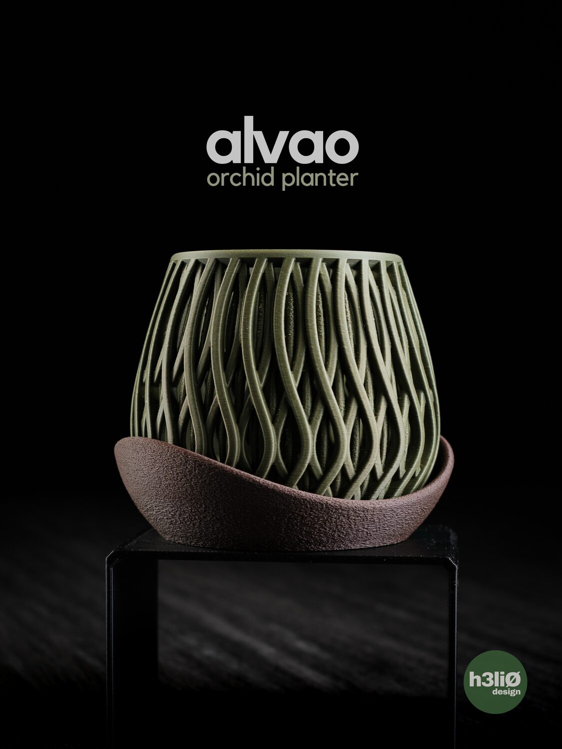 Alvao Orchid Planter