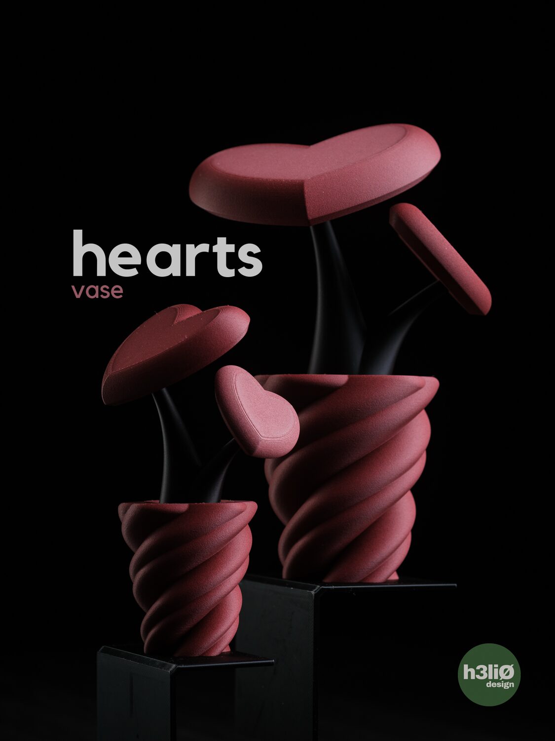 Hearts Vase