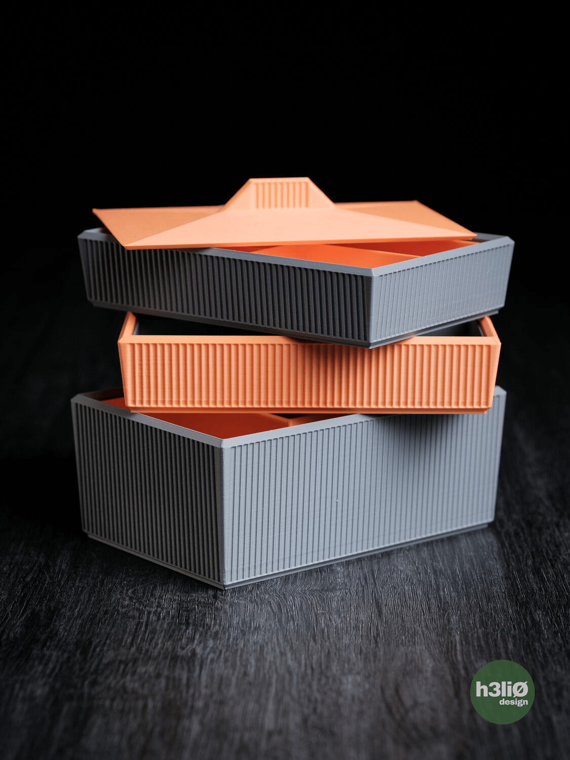 Clarit Stackable Boxes
