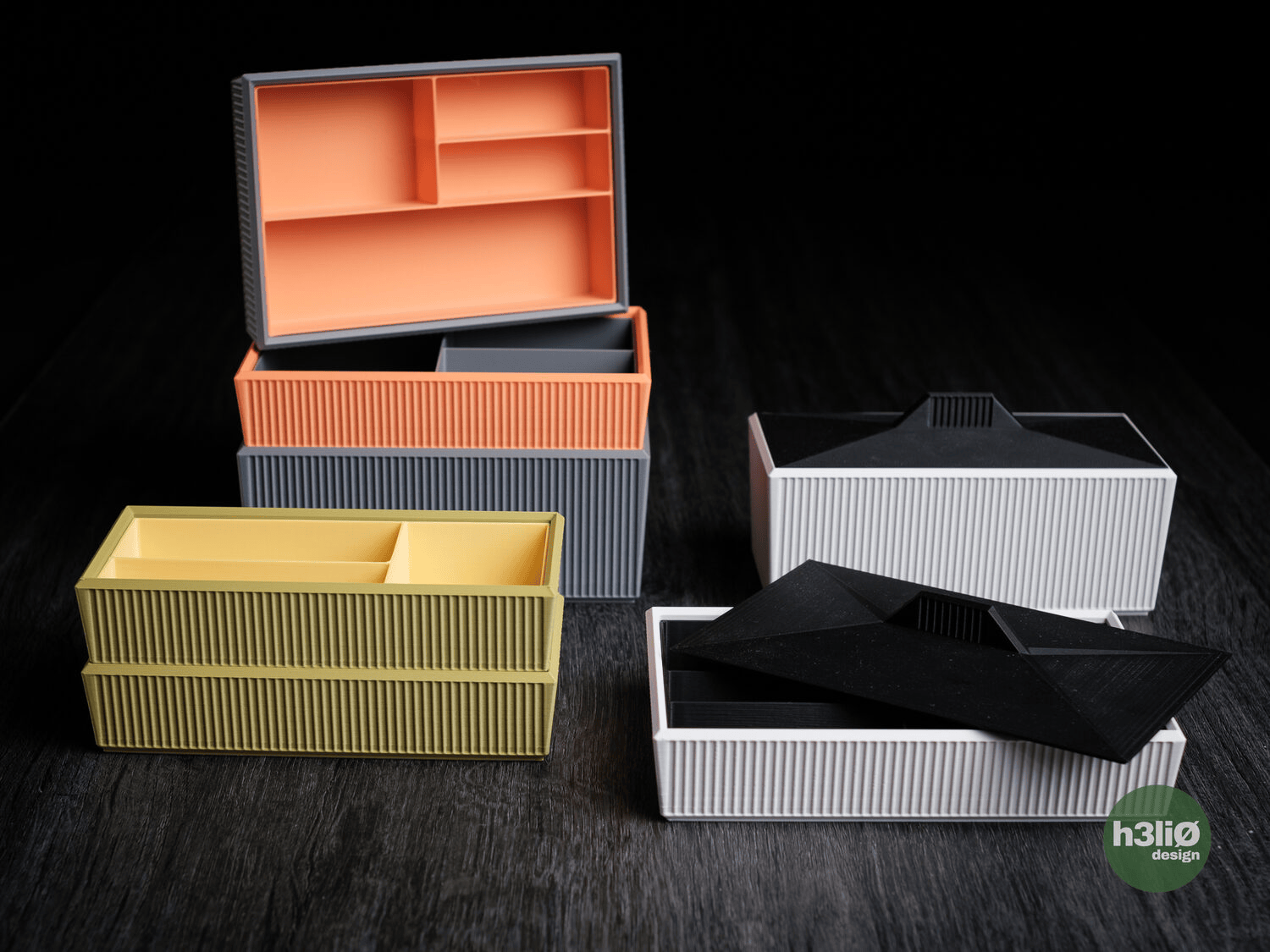 Clarit Stackable Boxes