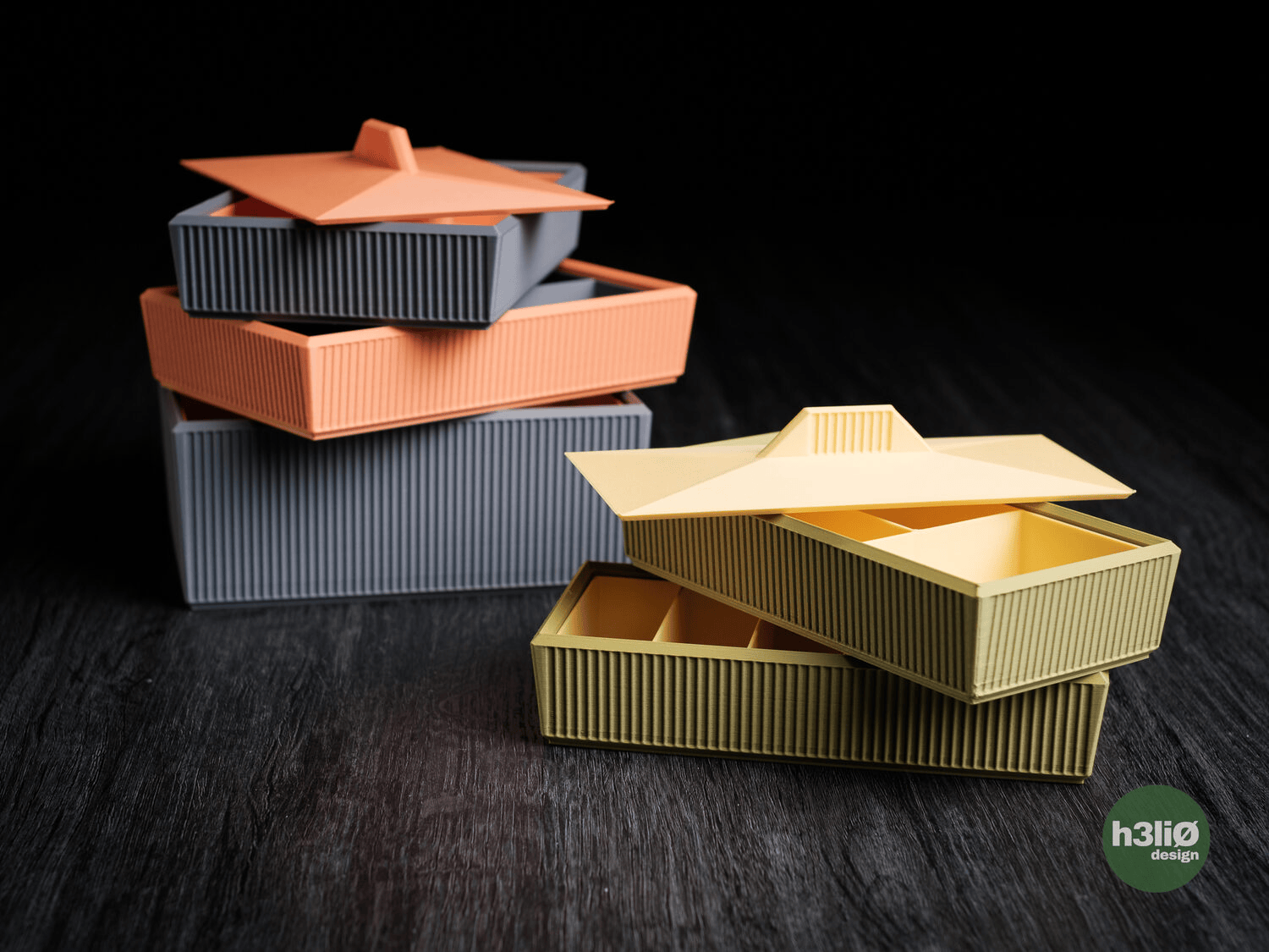 Clarit Stackable Boxes