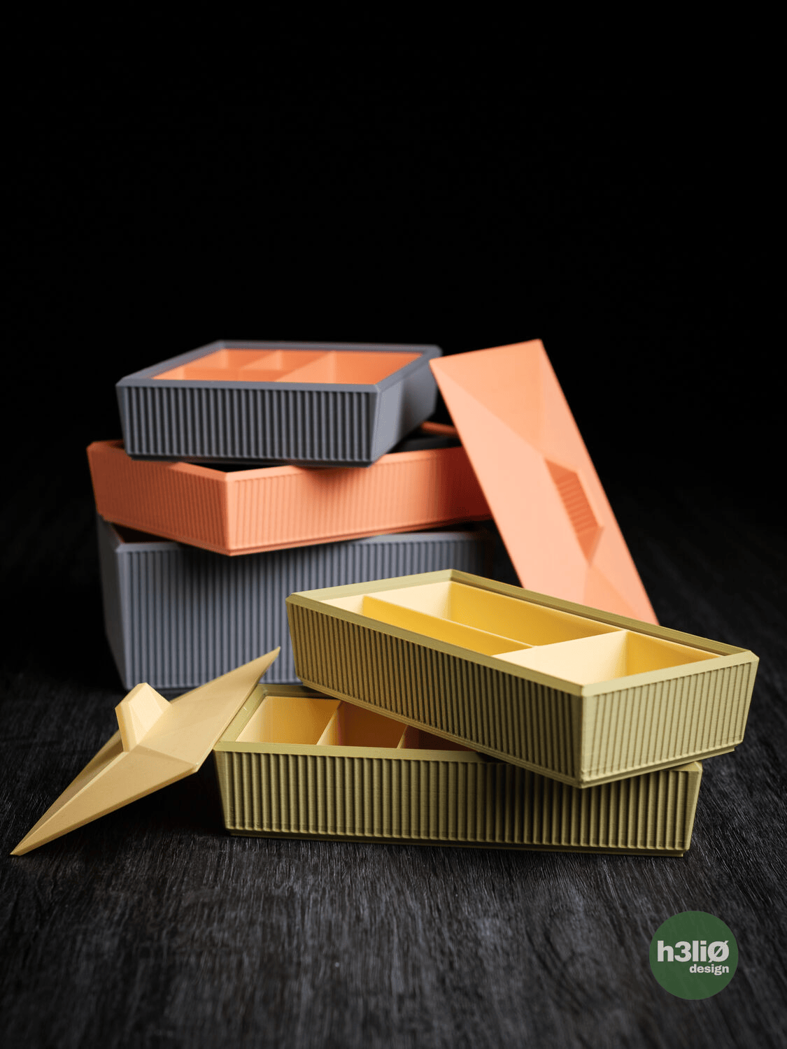 Clarit Stackable Boxes