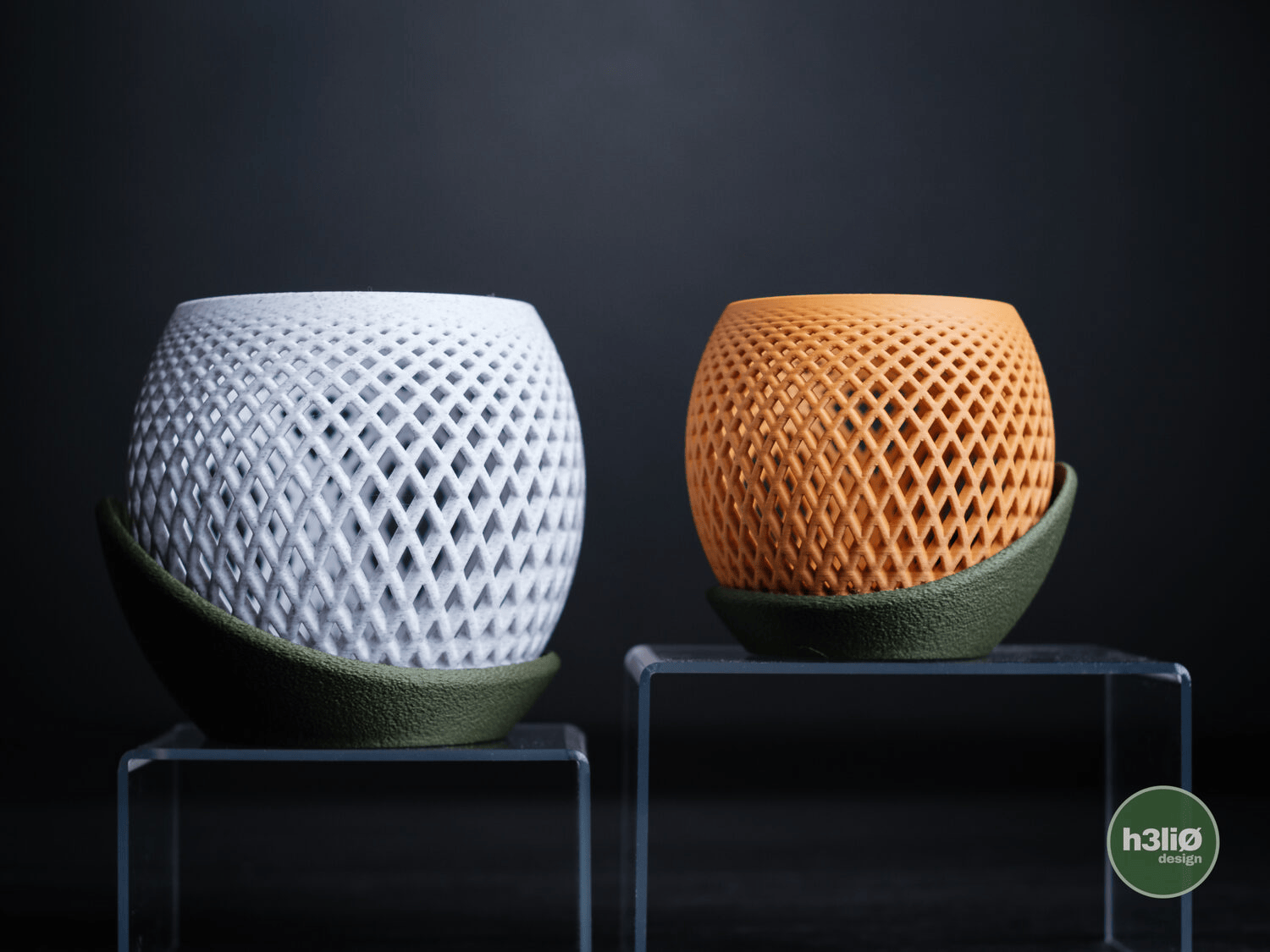 Polygon Orchid Planter