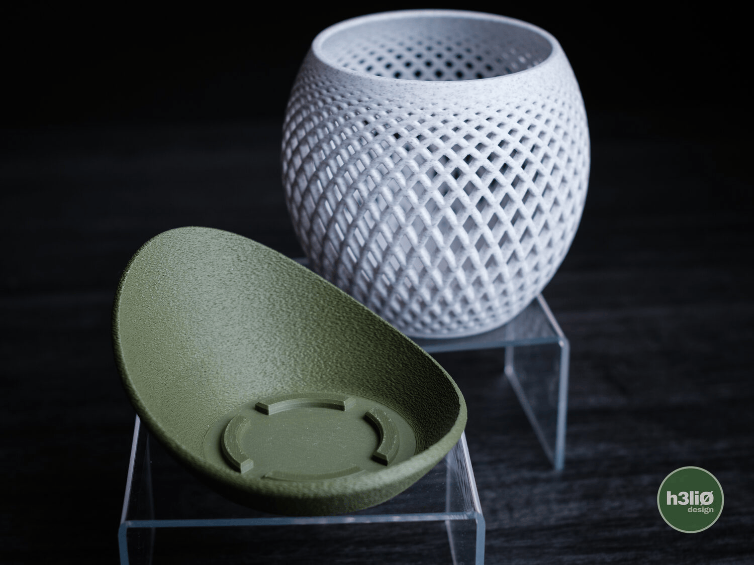 Polygon Orchid Planter
